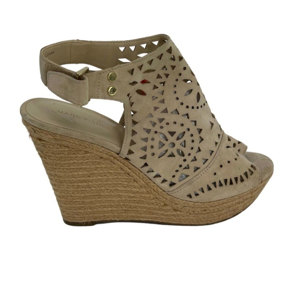 Marc Fisher Open-Toe Wedge Sandals